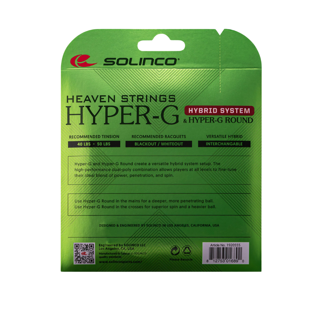 Solinco Hyper-G & Hyper-G Round Hybrid Set