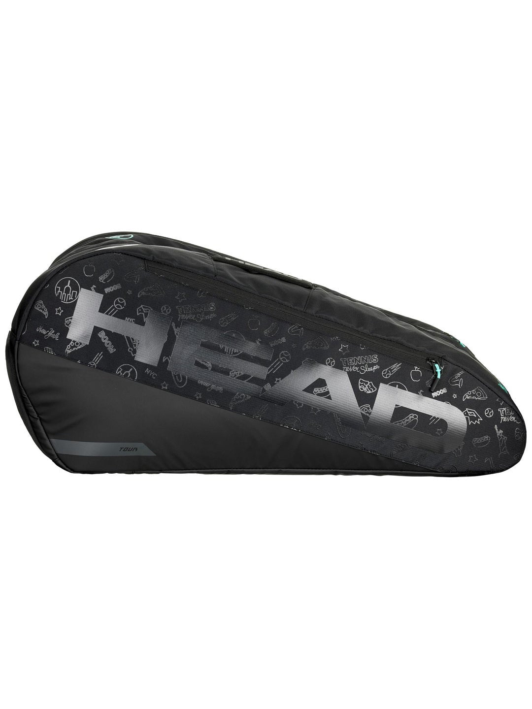 HEAD Tour 9R Racket Bag L Neon US Open Series