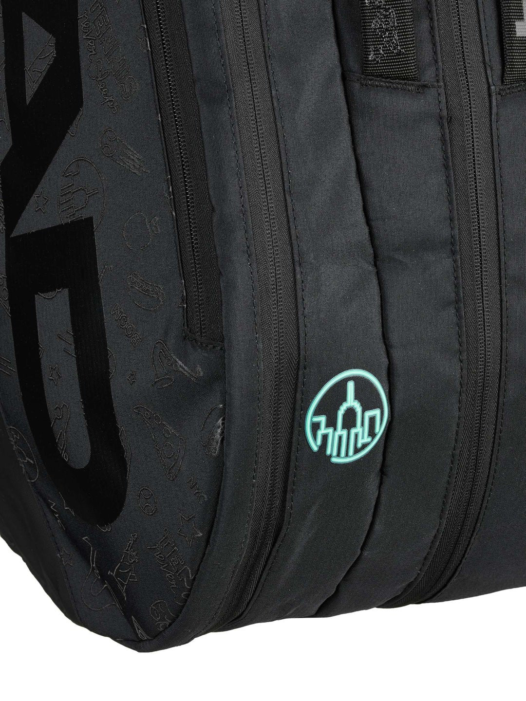 HEAD Tour 9R Racket Bag L Neon US Open Series