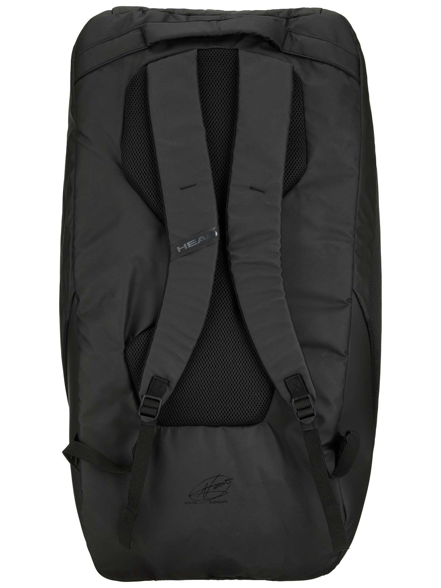 HEAD Pro X Racket 12R Bag XL Black - Djokovic Edition