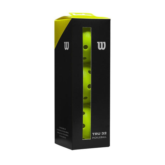 Wilson Tru 32 Outdoor Pickleball Ball - Pack of 3