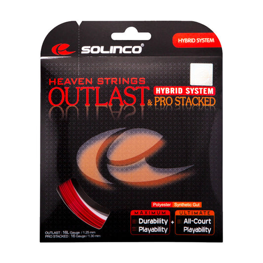 Solinco Outlast & Prostacked Hybrid System