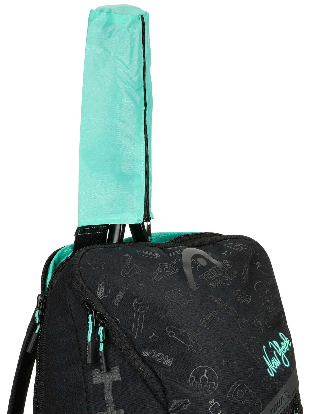 HEAD Tour Backpack 25L Neon US Open Series