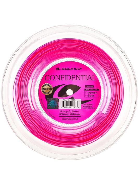 Solinco Confidential Soft Pink Reel