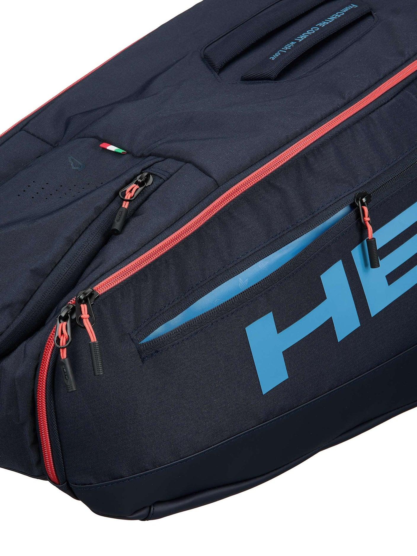 HEAD Pro Racket 9R Bag L Navy - Jannik Sinner Edition