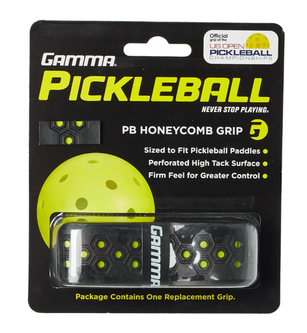 Molto morbido GAMMA Honeycomb Cushion Grip Confezione Da 1 - Nero, Giallo per riutilizzabile | Vendite Racchette da tennis Molto morbido GAMMA Honeycomb Cushion Grip Confezione Da 1 - Nero, Giallo per riutilizzabile | Vendite Racchette da tennis