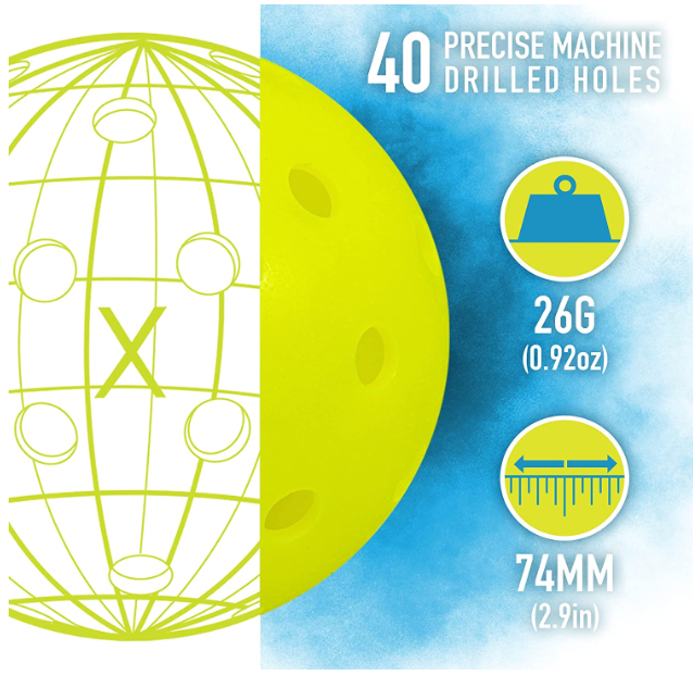 Franklin X-40 Outdoor Pickleball Ball