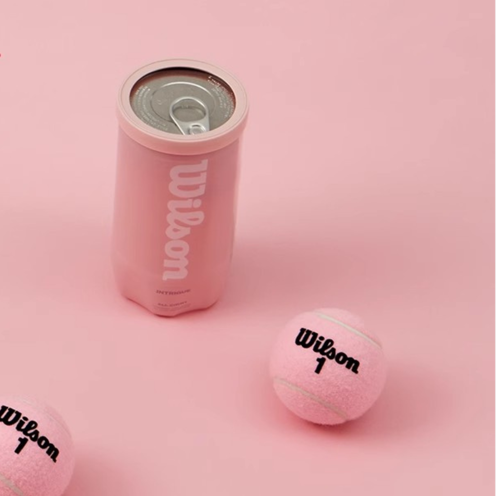 Wilson Intrigue Tennis Balls Pink - 2s