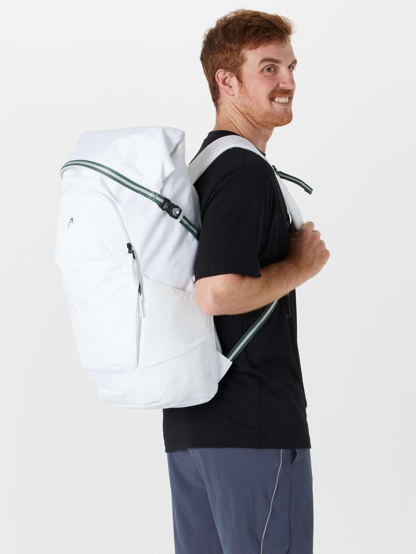 HEAD Wimbledon Pro X Racqpack Bag White