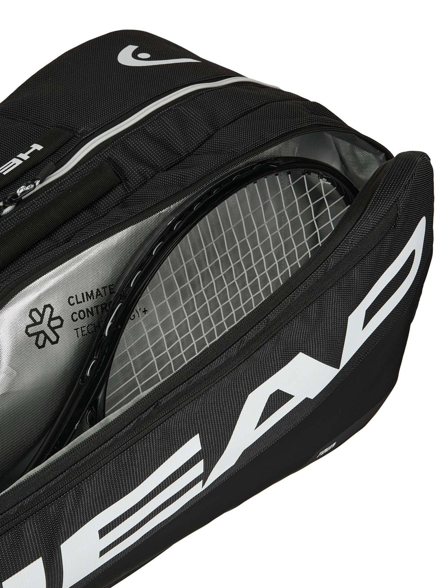 HEAD Tour Racket 9R Bag L Black