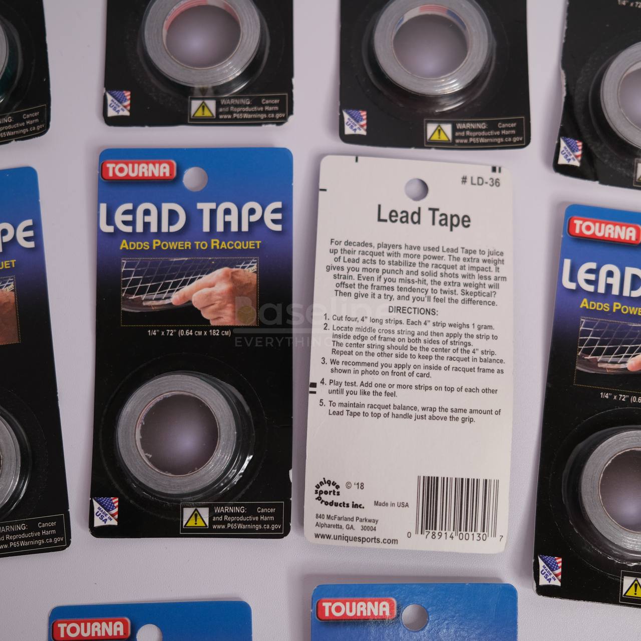Tourna Lead Tape – Baseline Tennis Philippines