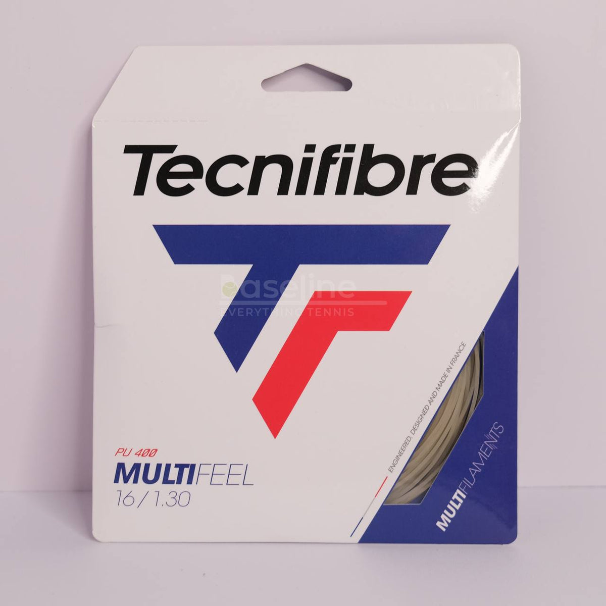 Nouveau rouleau de ficelle de tennis Tecnifibre Multifeel 130 mm noir Nouveau rouleau de ficelle de tennis Tecnifibre Multifeel 130 mm noir